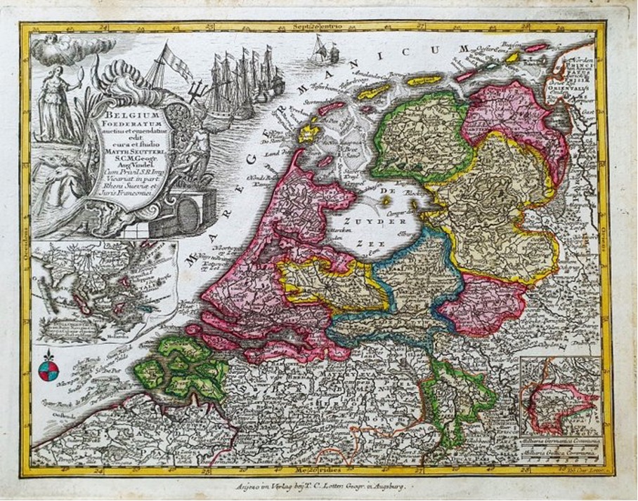 Europa – Holland, België, Belgium Foederatum