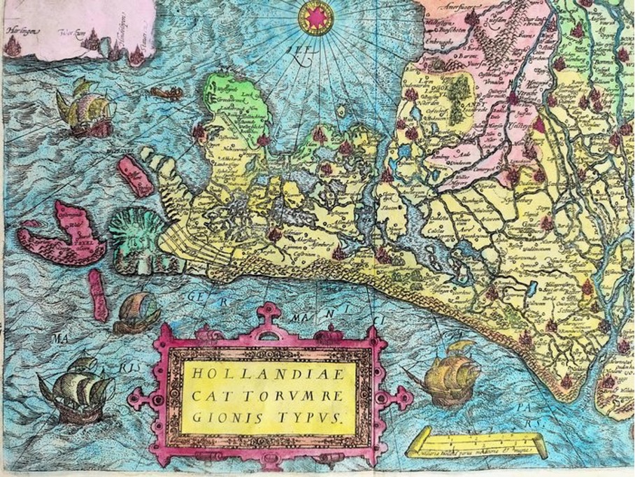 Nederland – Hollandiae Cattorum Regionis Typus