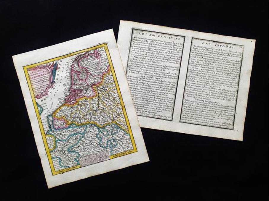Europa – Holland / België / Luxemburg / Rotterdam / Antwerpen / Amsterdam, Les XVII Provinces des Pays-Bas