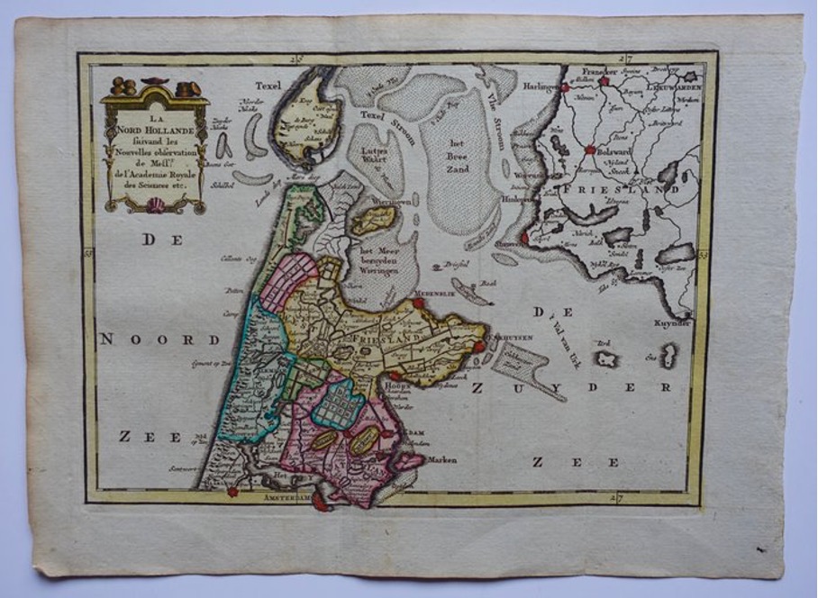 Nederland – Noord-Holland, La Nord Hollande suivant les Nouvelles Observation