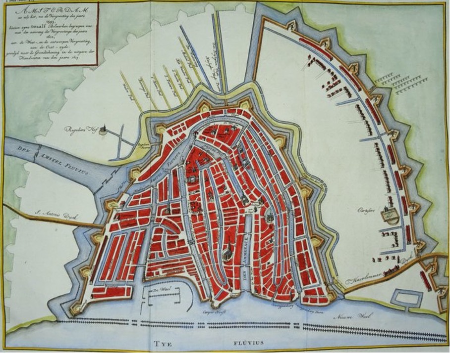 Amsterdam, uitbreidingsplan grachtengordel
