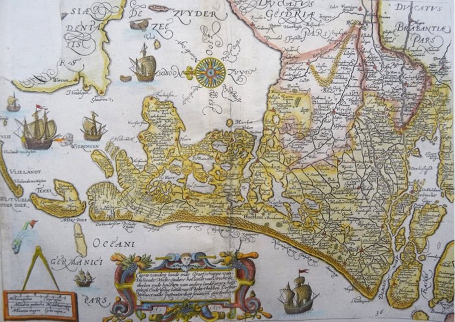 Nederland – Holland en Utrecht, Caerte vanden lande ende Graefschappe van Holland, (…)