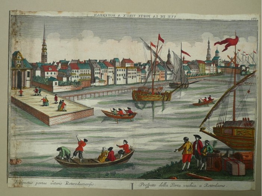 Nederland – Rotterdam, Prospectus portae veteris Roterodamensis